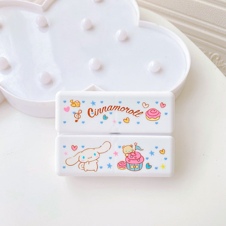 Kawaii Sanrios Anime Melody Pill Medicine Box