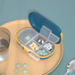 4/6 Grids Portable Travel Pill Case With Pill Cutter