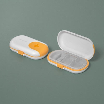 Xiaomi Portable Travel Pill box Plastic Medicine Storage Container Moistureproof Pill Cutter Organizer Large Capacity Pillboxes