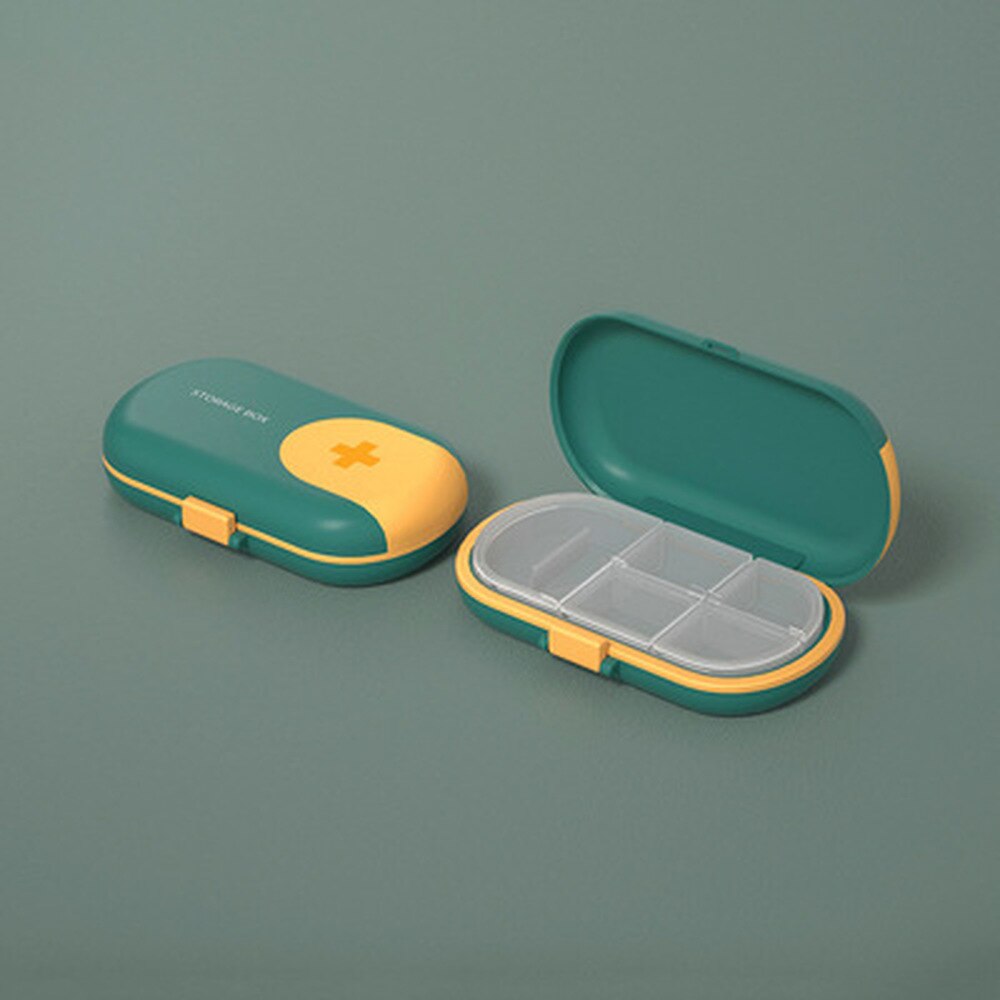 Xiaomi Portable Travel Pill box Plastic Medicine Storage Container Moistureproof Pill Cutter Organizer Large Capacity Pillboxes