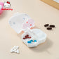 Kawaii Sanrios Anime Melody Pill Medicine Box