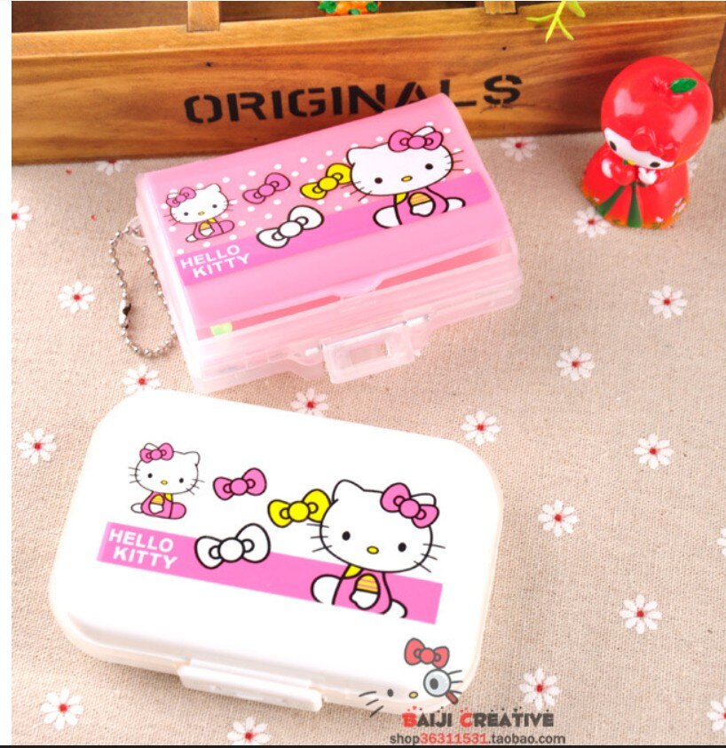 Kawaii Sanrios Anime Melody Pill Medicine Box